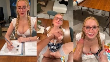 Madison Moores - Schoolgirl Caught Masturbating