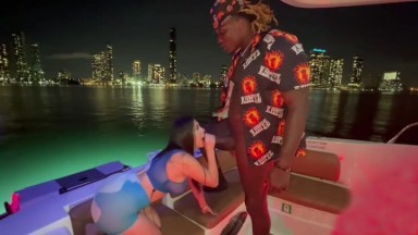 Valerie Kay - Sex on a Yacht in Miami With KingBBC