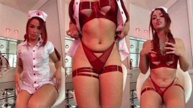 Ana Cheri - Sexy Nurse Striptease