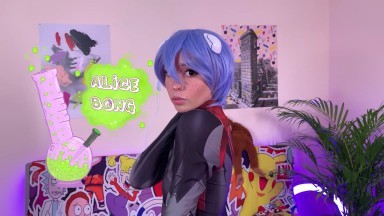Alice Bong - Rei Ayanami fucking with Shinji Ikari