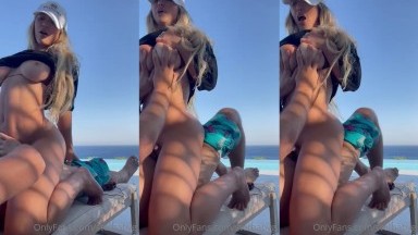 Stefanie Knight - Sex On Sun Lounger