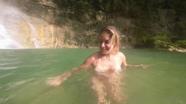 Alina Daminescu - Nude Public Bath In Philippine