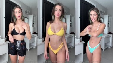 Natalie Roush - New Sexy Lingeries Try On